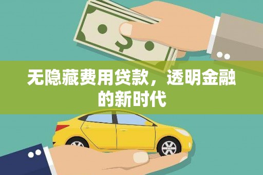 金溪无隐藏费用贷款，透明金融的新时代