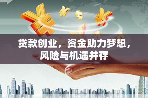 东台贷款创业，资金助力梦想，风险与机遇并存
