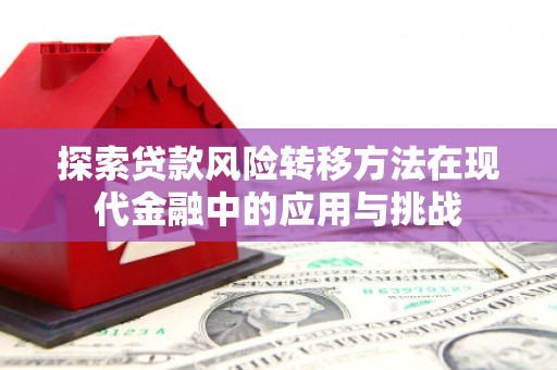 慈溪探索贷款风险转移方法在现代金融中的应用与挑战