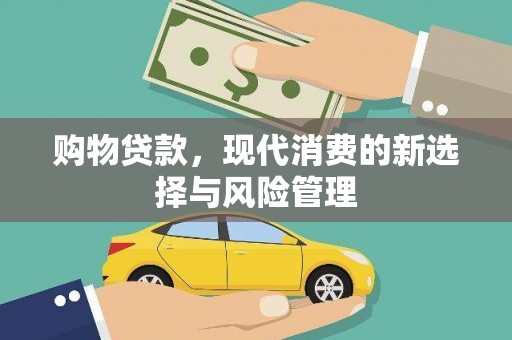 宁夏购物贷款，现代消费的新选择与风险管理