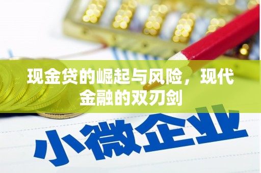 嵊泗现金贷的崛起与风险，现代金融的双刃剑