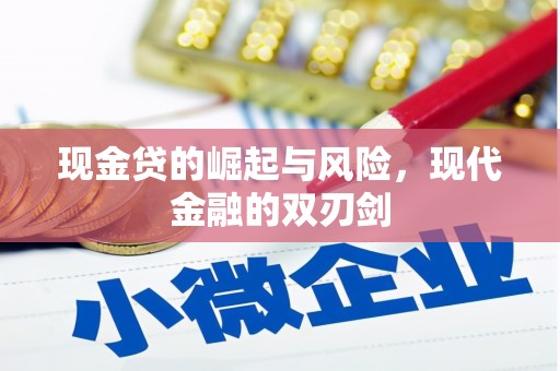 木垒现金贷的崛起与风险，现代金融的双刃剑