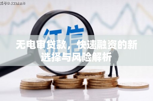 旬阳无电审贷款，快速融资的新选择与风险解析