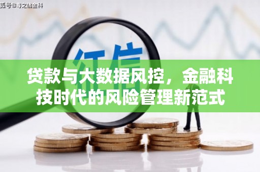 天桥贷款与大数据风控，金融科技时代的风险管理新范式