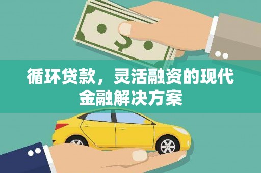 灌阳循环贷款，灵活融资的现代金融解决方案