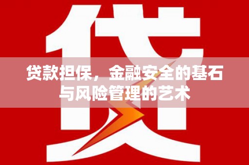 台东贷款担保，金融安全的基石与风险管理的艺术