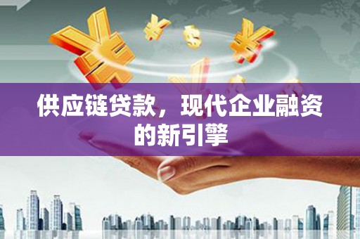 安龙供应链贷款，现代企业融资的新引擎