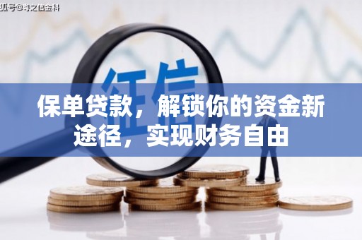 田阳保单贷款，解锁你的资金新途径，实现财务自由