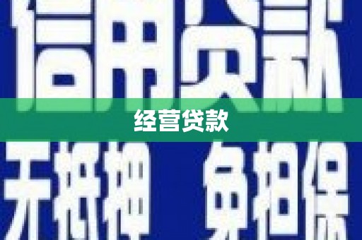 诸暨经营贷款