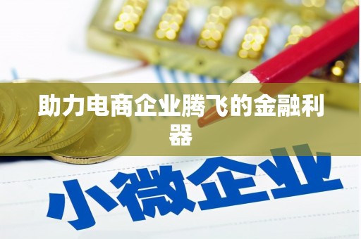 四湖助力电商企业腾飞的金融利器